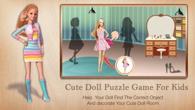 Cute Dolls Puzzle - Wooden Jigsaw截图3