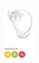 Ferdinand Coloring Pages截图4