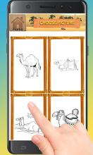 Camel Coloring Book free for kids截图3