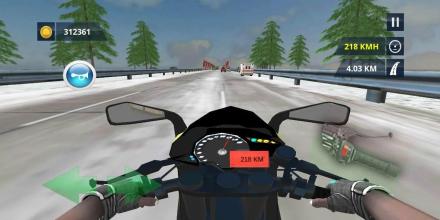 Moto Traffic Racer 3D截图5