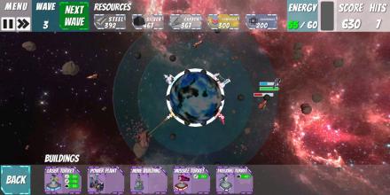 Orbital Crisis - Space Tower Defense截图1