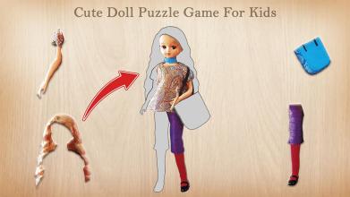 Cute Dolls Puzzle - Wooden Jigsaw截图2