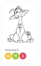 Ferdinand Coloring Pages截图2