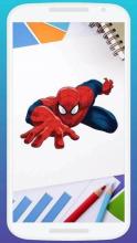 Spidey Coloring Pages截图1