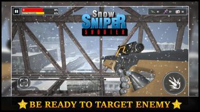 Snow Sniper Shooter 2019 : Fierce War missions截图2