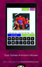 Quiz Games Animation Movies截图2