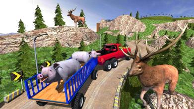 Animal Safari 6X6 Transport Truck Driving截图1