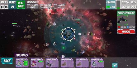 Orbital Crisis - Space Tower Defense截图4