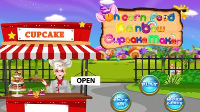 Unicorn Food Rainbow Cupcake Maker截图5