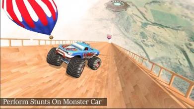 Biggest Mega Ramp Extreme Monster Stunt Car截图2