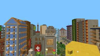 MiniCraft City Build Crafting Games截图4