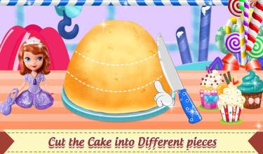 Fairy Princess Ice Cream Cake making Game截图4