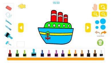 Ship Coloring Book截图3