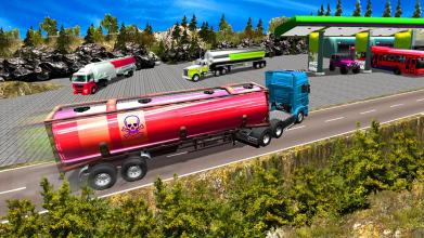 Uphill Oil Tanker Simulator 2019截图1