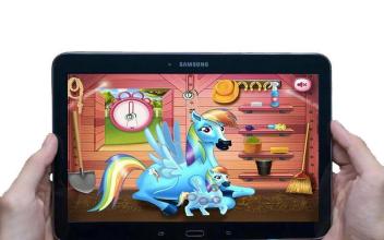 pony makeover games - rainbow Pony截图1