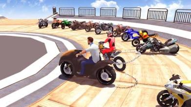 Chained Bikes: Mega Ramp Stunts截图4