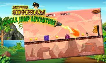 Super Singham Jungle Jump Adventure截图1