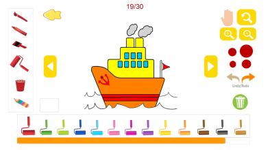 Ship Coloring Book截图2