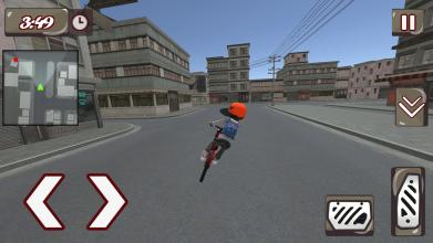 Paper Boy City Bicycle Rider截图2