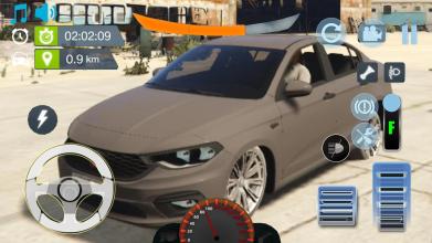 Real City Fiat Driving Simulator 2019截图3