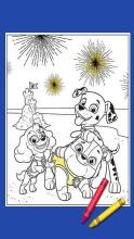 Paw Dogs Patrol Coloring Book截图1