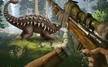 Dino Attack Survival: Jurassic Dino Hunting HD截图1