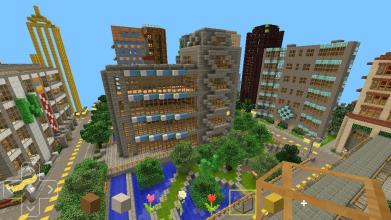 MiniCraft City Build Crafting Games截图3