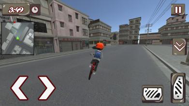 Paper Boy City Bicycle Rider截图3