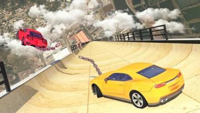 Mega Ramp Impossible - Chained Cars Jump截图3