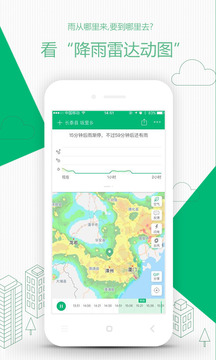 彩云天氣截圖