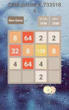 2048 Number Puzzle Math Workout Bonus Game截图1