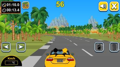 Racing Rush: Street speed run games截图4