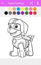 Patrol Coloring Game For Kids截图3