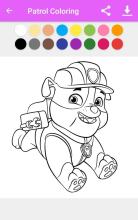 Patrol Coloring Game For Kids截图1