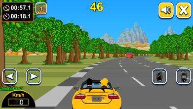 Racing Rush: Street speed run games截图3