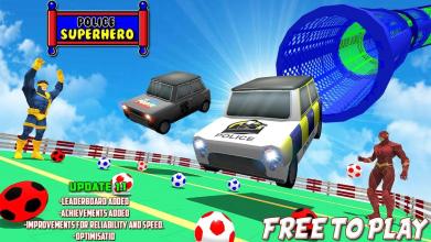 Superhero Auto Police Car Racer 3D截图5