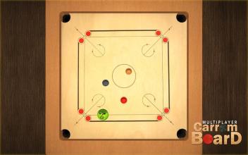 Multiplayer Carrom Board : Real Pool Carrom Game截图1