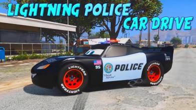 Superhero Auto Police Car Racer 3D截图1