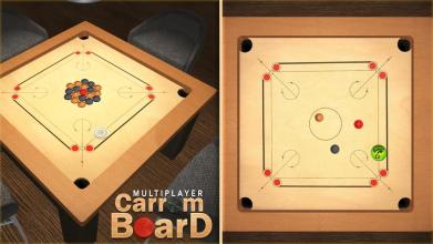 Multiplayer Carrom Board : Real Pool Carrom Game截图3
