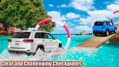 Beach Water Car Surfer Jeep Driving Sim截图3