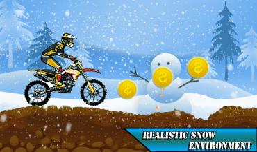 Impossible Trail Snow Bike Stunt Rider截图1