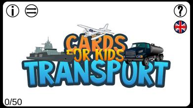 Cards for Kids: Transport截图4