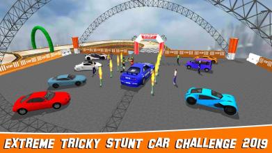 Extreme Tricky Stunt Car Challenge 2019截图5