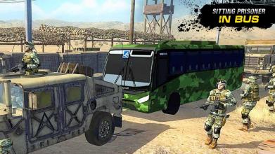 Military Coach Bus Simulator Driving Games截图4