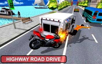 Heavy Motorbike Rider: Super Stunt Racing Game截图2