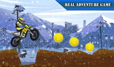 Impossible Trail Snow Bike Stunt Rider截图2