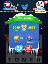 Snow Words - New Year's Championship截图2