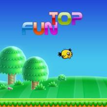 Fly Flappy Cute Bird 2D截图3