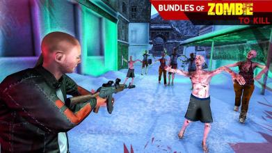 Winter Zombie War: Real Frontier Survival Battle截图2