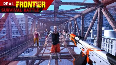 Winter Zombie War: Real Frontier Survival Battle截图1